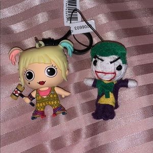 Harley Quinn keychain Birds of prey with joker